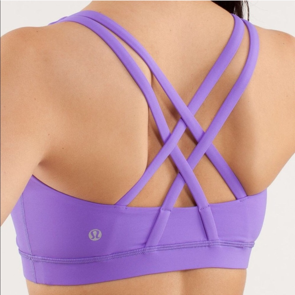NWOT Lululemon Power Purple Energy Sports Bra